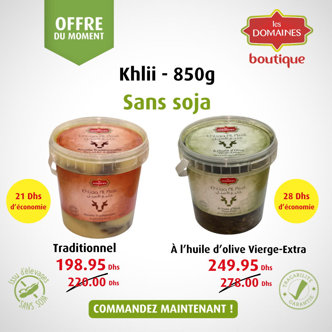 Livraison à 19 Dhs au lieu de 30 !